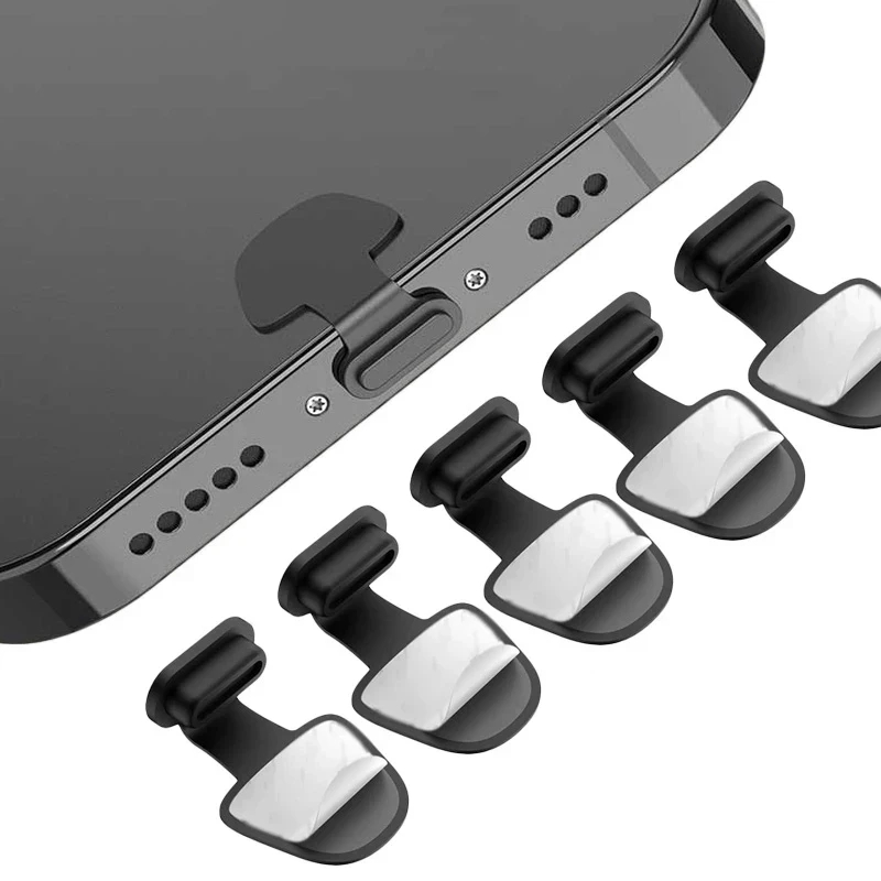 Protetor de Entrada Silicone para Tipo C ou iPhone